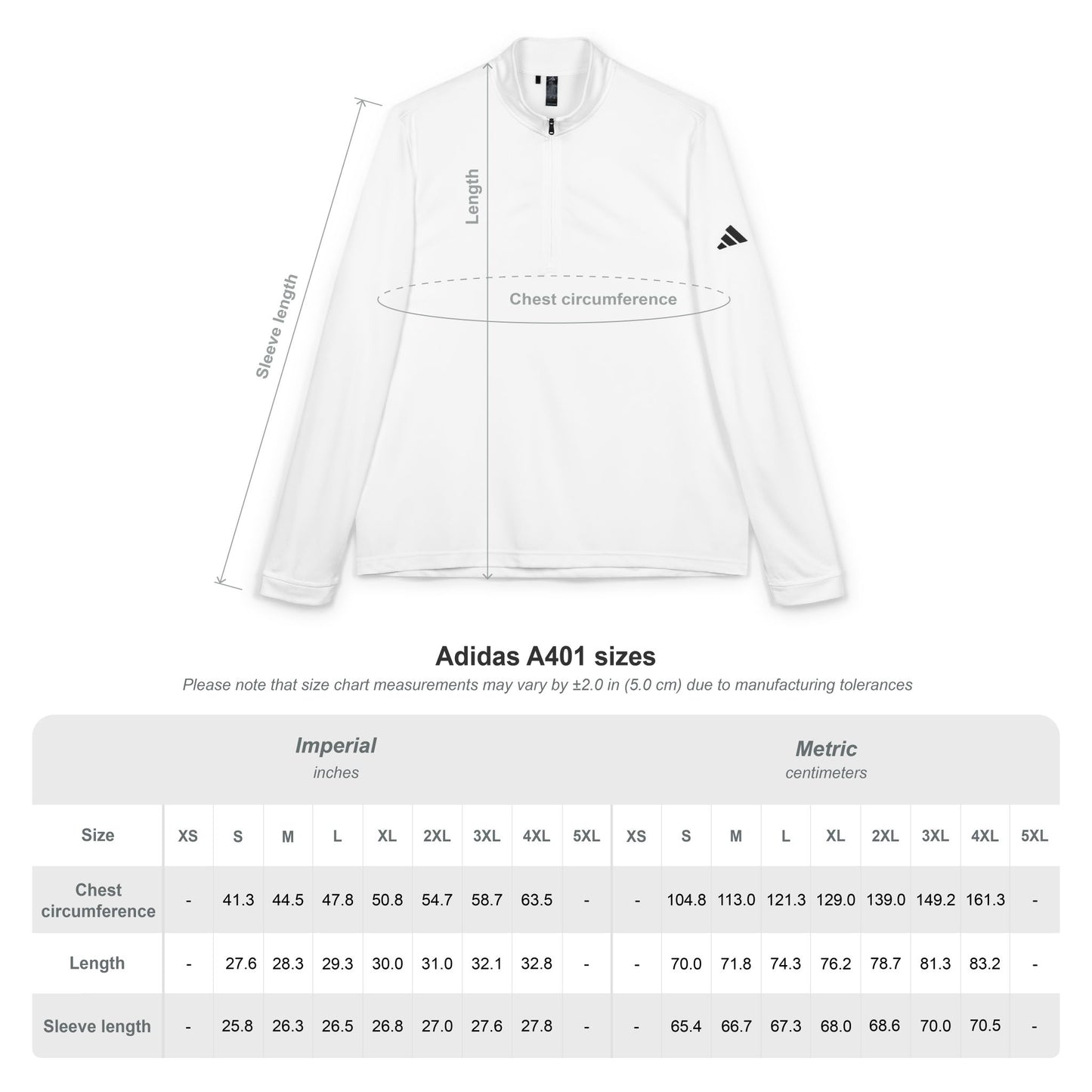 Adidas® Quarter-Zip Pullover - Jqullz